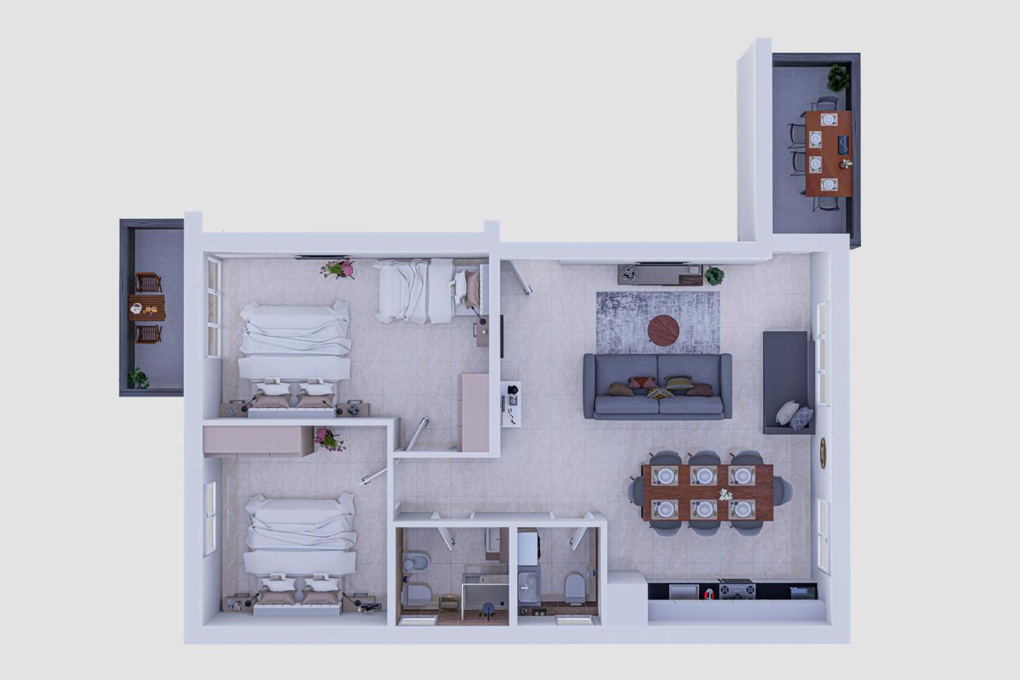 Lugano Superior Suites - Free Parking חדר תמונה